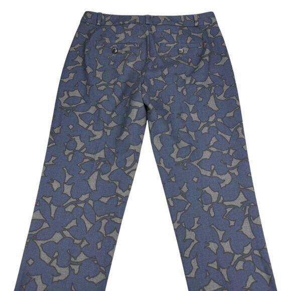 Banana Republic Avery Flannel Pant In Nouvelle Floral Warm Size 0 - Picture 5 of 6